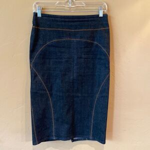 FERRE JEANS denim pencil skirt